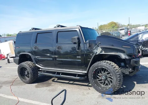 2006 Hummer H2 Suv z USA, uszkodzony, nr VIN 5GRGN23U96H114341